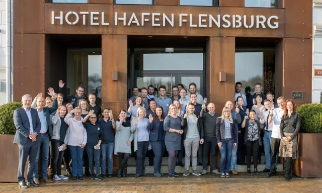 Ein Jahr Hotel Hafen Flensburg: Das zähe Schmuckstück an der Förde feiert Geburtstag Bild: Ein Jahr Hotel Hafen Flensburg: Das zähe Schmuckstück an der Förde feiert Geburtstag