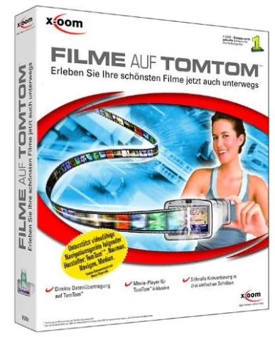 Bild: X-OOM Filme auf TomTom: Lieblingsfilme unterwegs erleben