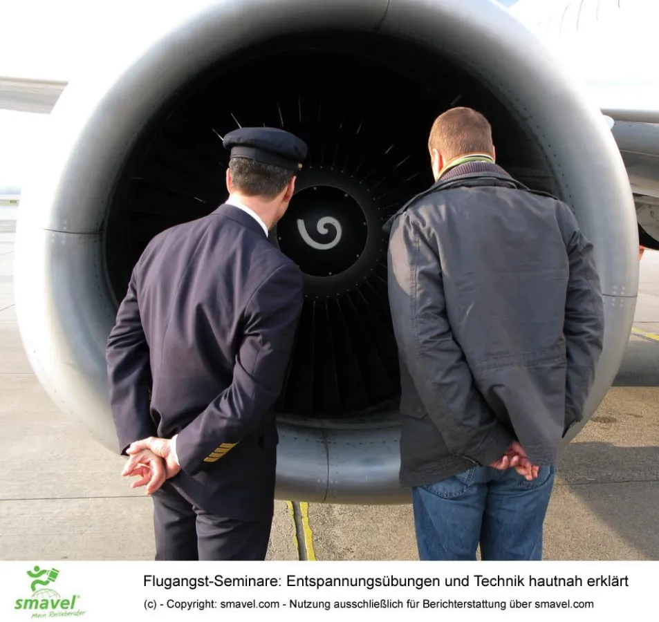 Flugangst-Seminare: Entspannungsübungen und Technik werden hautnah erklärt