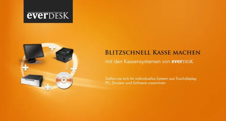 Bild: everDESK: Blitzschnell Kasse machen