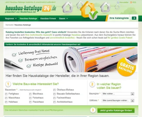 Bild: Musterhaus.net IPB GmbH baut aus – neues Portal hausbau-kataloge24.de geht online