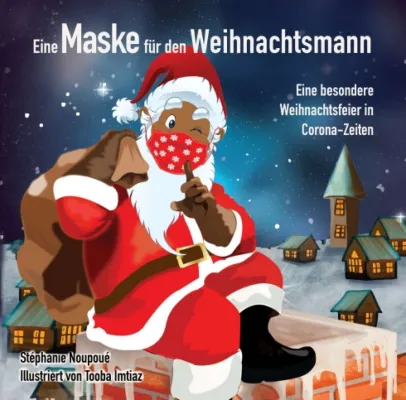 Bild: Eine Maske für den Weihnachtsmann - Wie feiern wir eigentlich in Corona-Zeiten Weihnachten?
