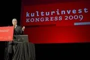 Bild: Kultur und Wirtschaft kommen sich beim KulturInvest-Kongress 2009 näher