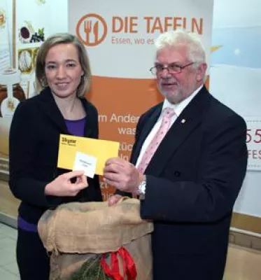 Bild: Vergölst-Gutscheine für gemeinnützige Tafeln