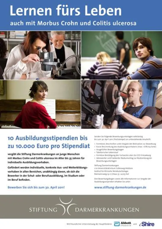 Die Bewerbungsfrist ist auf den 9. Mai 2011 verlängert