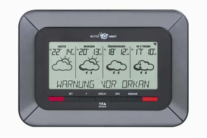IFA 2012: Wetter mit Warnung frei Haus Bild: IFA 2012: Wetter mit Warnung frei Haus
