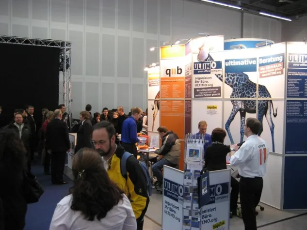 Bild: Ultimo/q2b - Beratungs- und Servicekompetenz auf der b2d-Dialogmesse in Köln