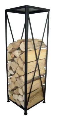 Bild: Der Holzbutler von Haco Wohndesign - die dekorative Lösung für den Holzvorrat im Innenbereich