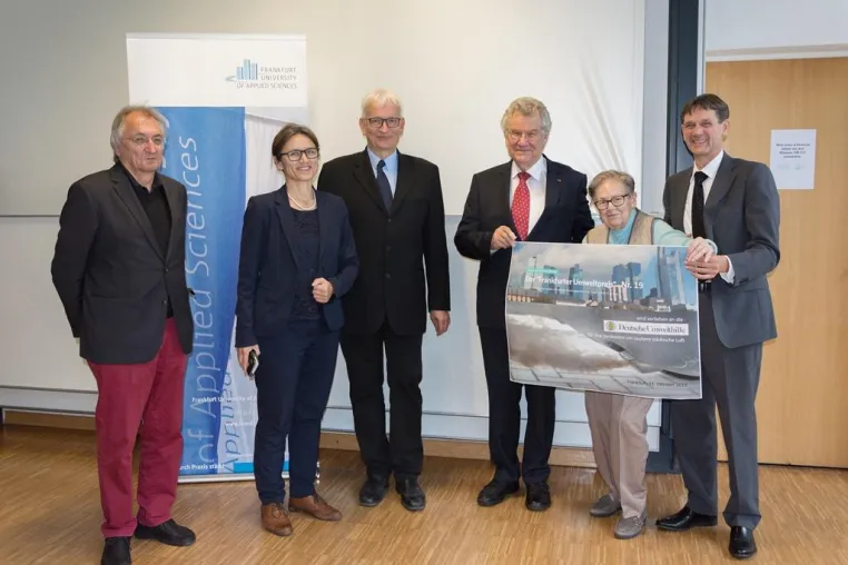 Einsatz für Luftreinheit ausgezeichnet Bild: Einsatz für Luftreinheit ausgezeichnet