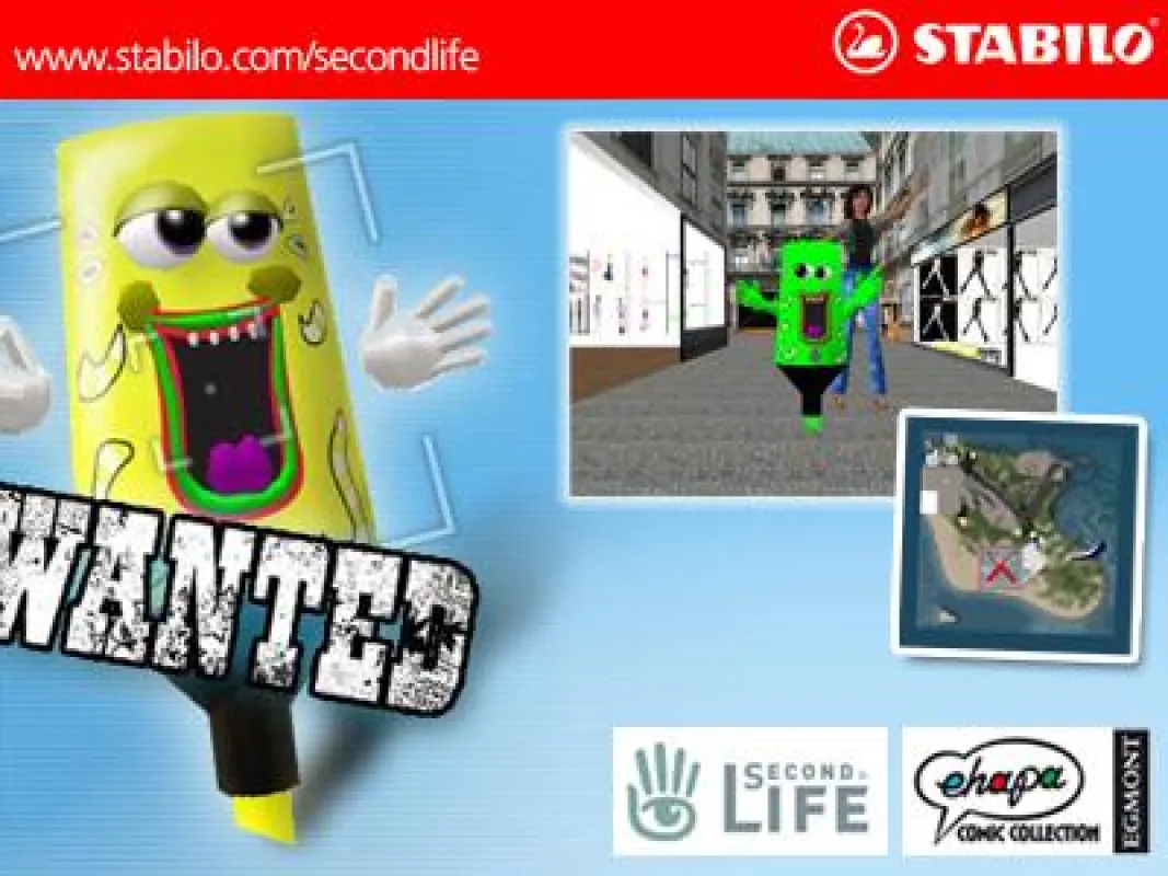 Das MINI-Monster treibt sein Unwesen in Second Life.