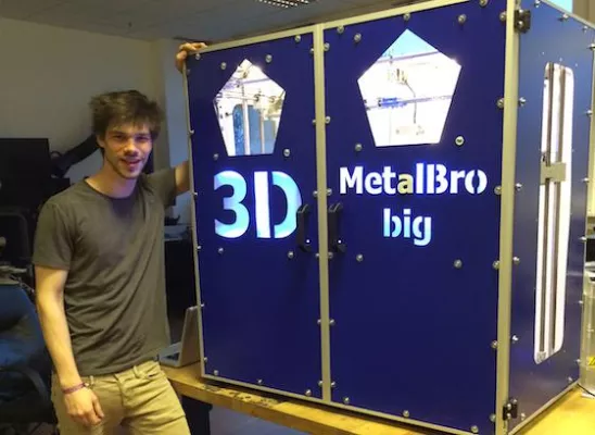 Bild: Neuer 3D Drucker auf Indigogo vorgestellt mit extrem großen Bauraum