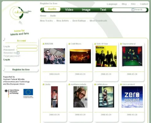 Bild: Neues Web 2.0-Kulturportal für digitale Werke jeder Art