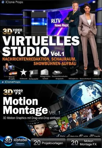 Bild: Reallusion geht mit 3D Video FX für iClone 4.0 in neue Ebene eigener Videoproduktionen