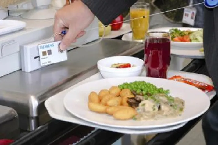 Bild: Gut gegessen, gut gezahlt: Die Siemens Casino Card