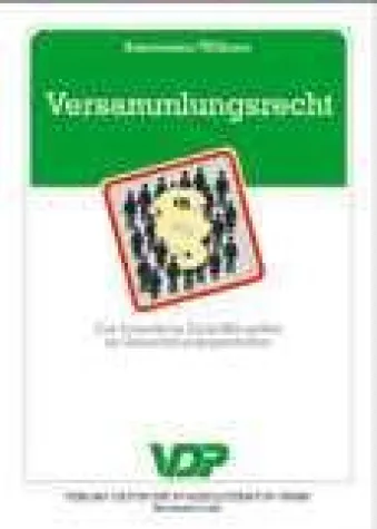 Bild: „Versammlungsrecht“ - Studienbuch liegt jetzt in der 3. Auflage vor