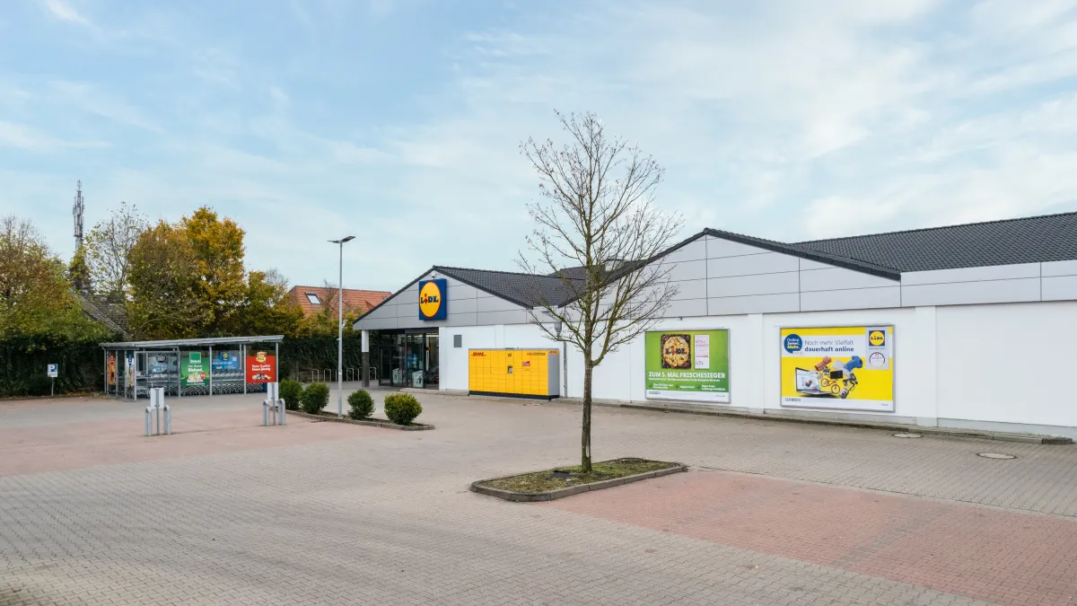 Der Lidl-Markt in Thedinghausen ist das dritte Investitionsobjekt des Publikums-AIF