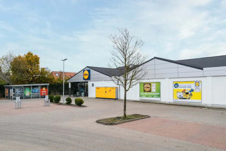 Bild: Moderner Lidl-Markt als drittes Investment für Dr. Peters Immobilienfonds