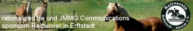 Bild: rationalized.de und JMMG Communications sponsorn Reitturnier in Erftstadt