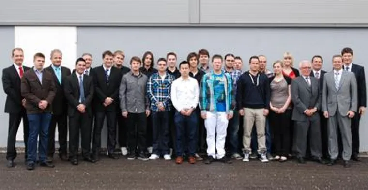 Bild: Ausbildung erfolgreich abgeschlossen