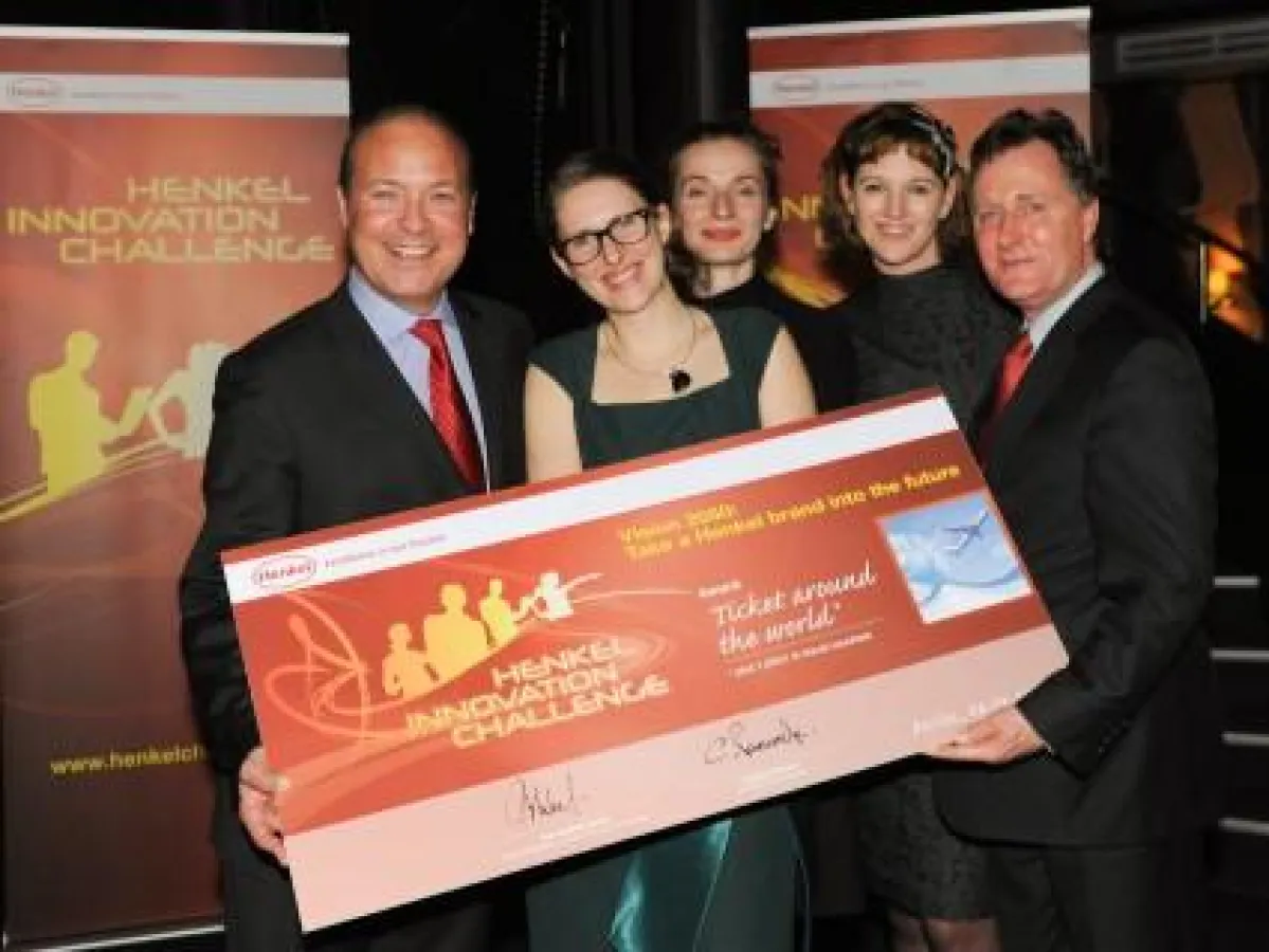 Das Team aus Polen gewinnt die vierte Henkel Innovation Challenge.