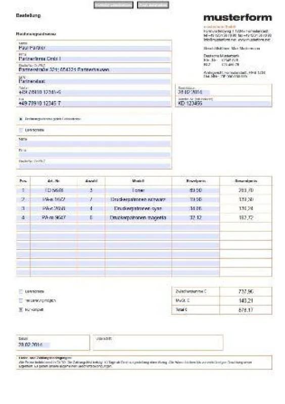 Interaktive PDF-Formulare