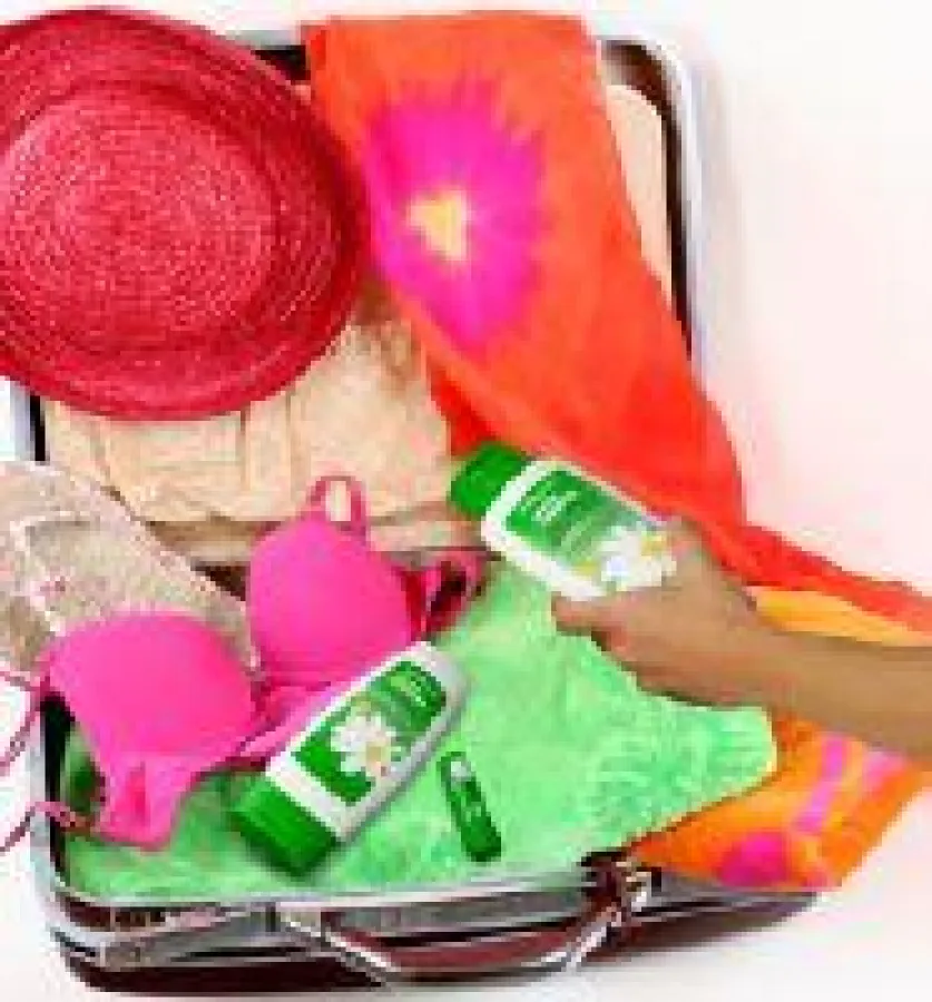 Gepflegt Reisen mit Herbacin