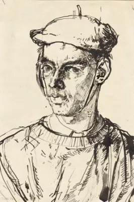 Bild: Werner Tübke - Selbstporträts