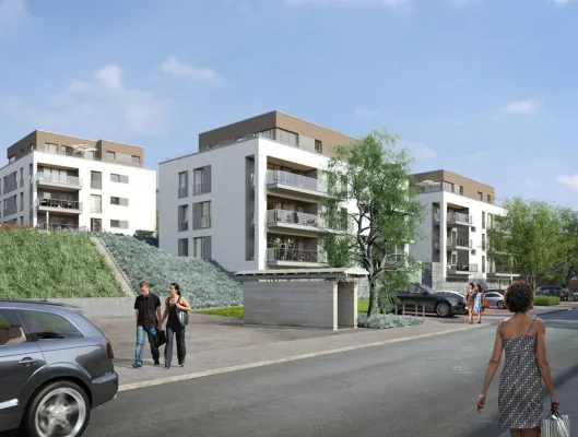 Bild: INTERBODEN baut Rhein Entrée in Bonn-Rüngsdorf