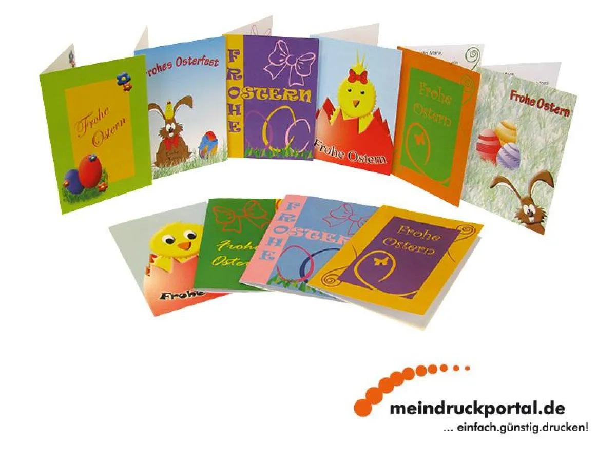 individuelle Ostergrußkarten bei meindruckportal.de