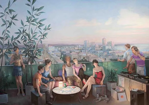 Bild: Ausstellung Animated Lounges - Cyril Massimelli, Will Kurtz - 03.05. - 14.06.2014