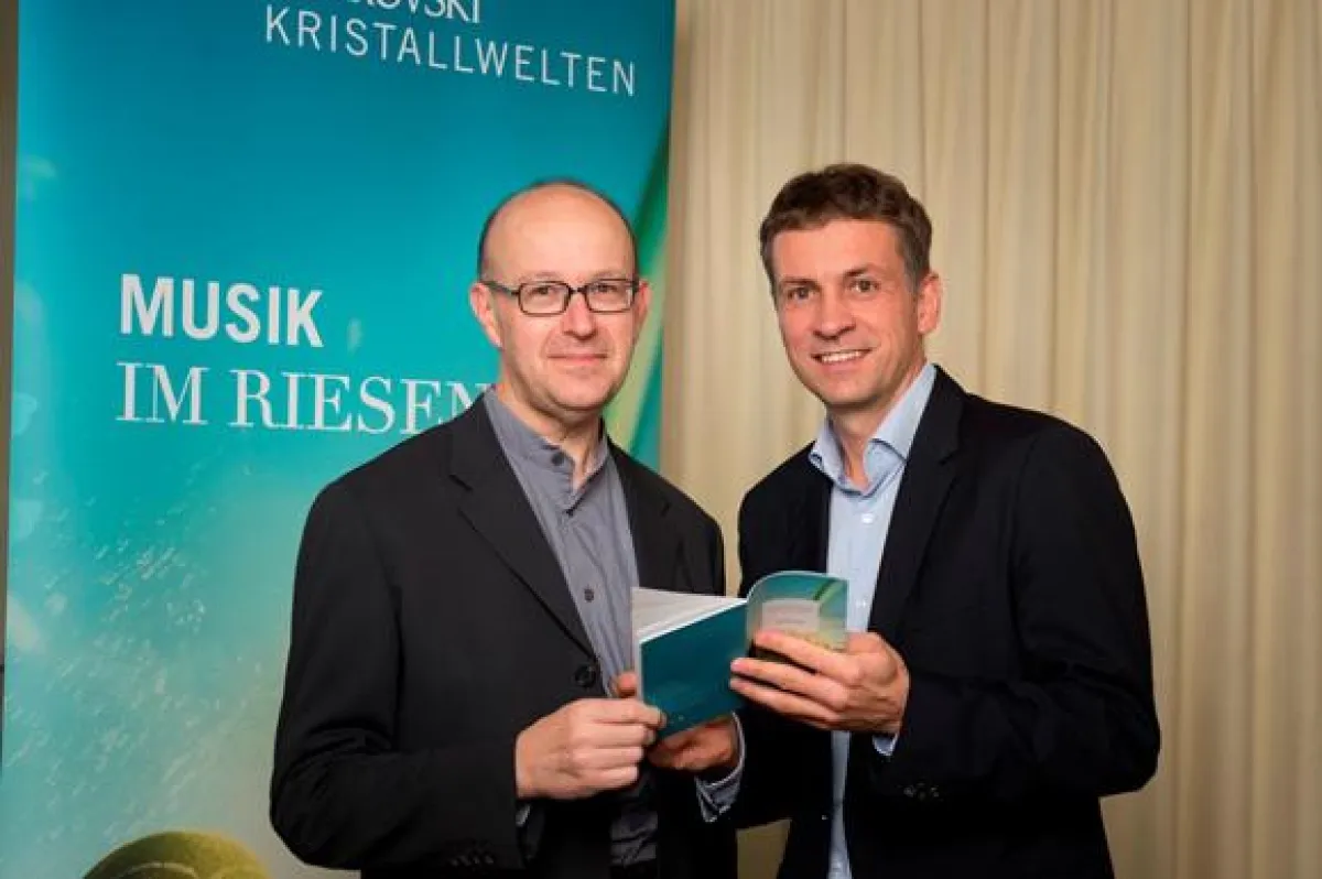 Thomas Larcher & Stefan Isser © Swarovski Kristallwelten