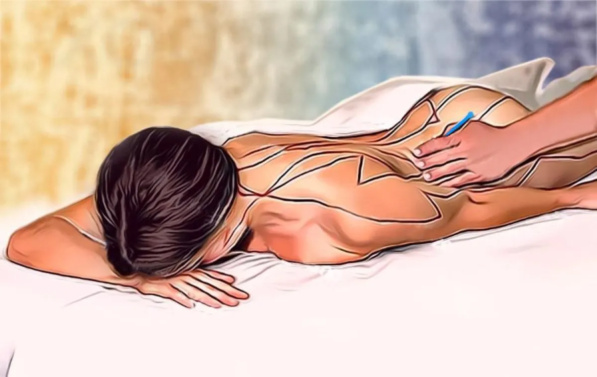 Blockierte Energieleitbahnen lassen Rückenschmerzen immer wiederkehren - wogegen die APM hilft.