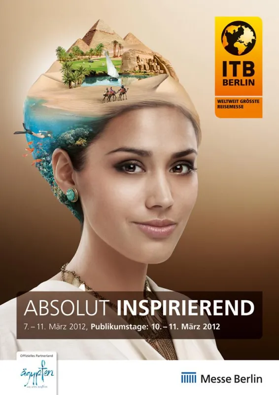 Das ITB-Partnerlandmotiv 2012: Ägypten