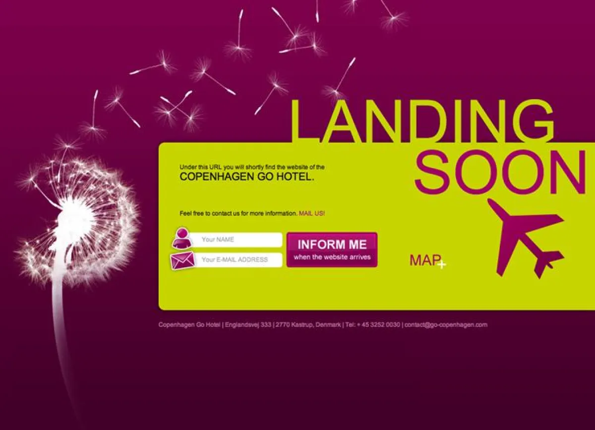 Übergangsseite Copenhagen Go Hotel