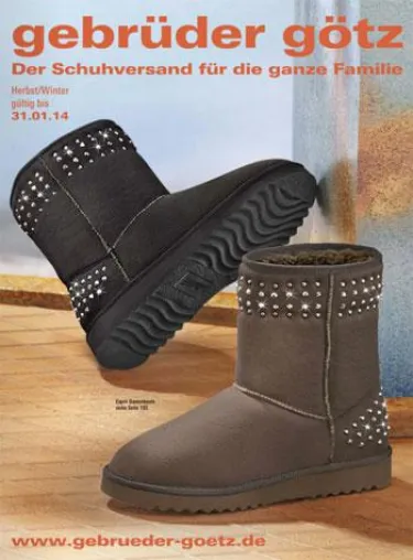 Der neue Herbst-/Winter-Katalog 2013 von gebrüder götz ist unterwegs! Bild: Der neue Herbst-/Winter-Katalog 2013 von gebrüder götz ist unterwegs!