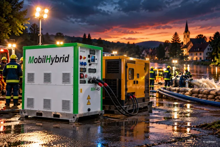 Wenn der Diesel knapp wird: Wie Batteriespeicher die Stromversorgung im Katastrophenfall verlängern Bild: Wenn der Diesel knapp wird: Wie Batteriespeicher die Stromversorgung im Katastrophenfall verlängern