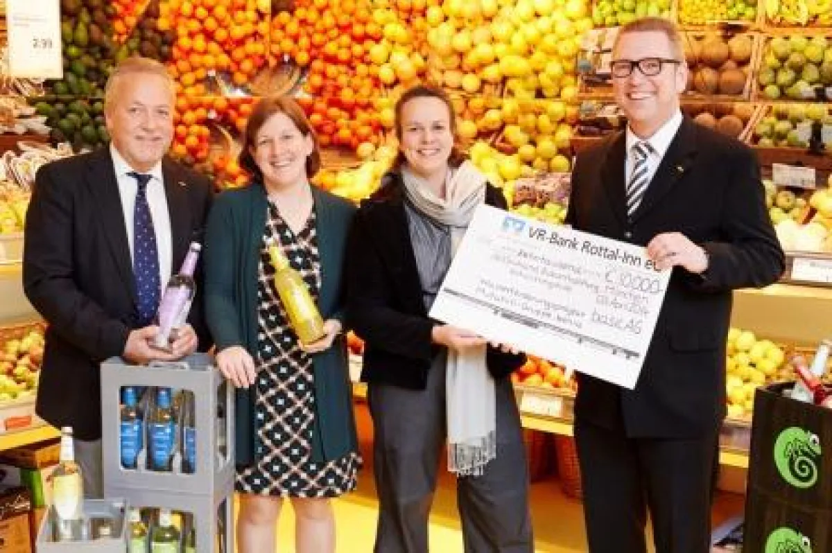 von links nach rechts: Gerhard Sailer, Susanne Horn, Dr. Annette Massmann, Stephan Paulke