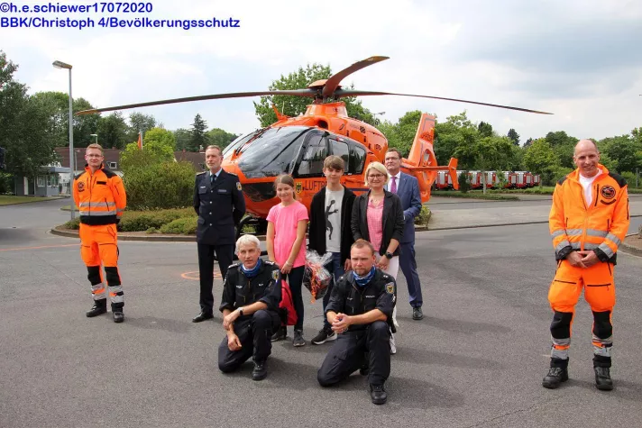 Bild: Zivilschutz-Hubschrauber heben 800.000 Mal ab: Christoph 4 in Bonn