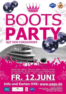 Bild: Bootsparty im Doppelpack - Tanz auf dem Forggensee und in der Lui’s Lounge