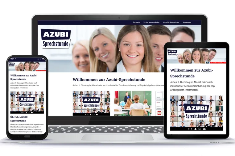 AZUBIsprechstunde jetzt noch testen Bild: AZUBIsprechstunde jetzt noch testen