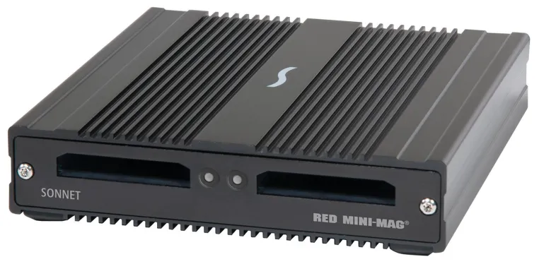 Bild: Ultraschnell mit Thunderbolt™ 3: Sonnet kündigt RED MINI-MAG® Kartenleser mit zwei Slots an