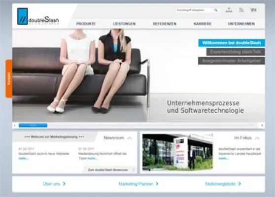Bild: doubleSlash launcht neue Webseite