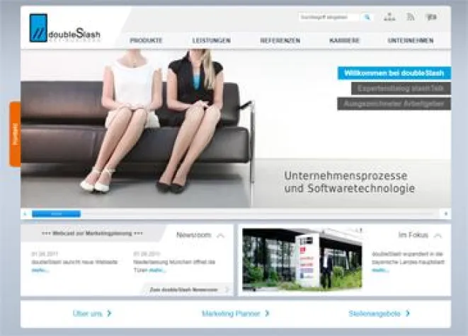 doubleSlash launcht neue Webseite Bild: doubleSlash launcht neue Webseite