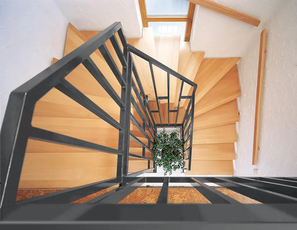 Harfentreppe Bild: Fuchs-Treppen