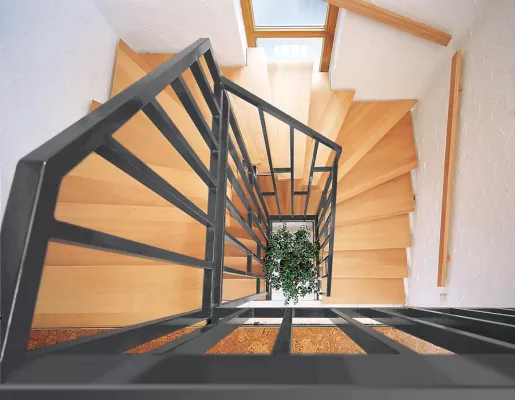 Fuchs-Treppen: Klassiker Harfentreppe Bild: Fuchs-Treppen: Klassiker Harfentreppe