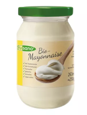 Bild: NEU: Frusano Vegane Bio Mayonnaise mit Dextrose