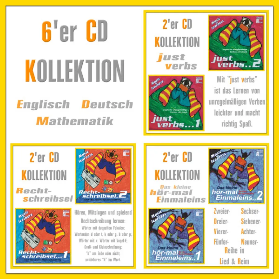 Auch als 6er-CD-Kollektion erhältlich