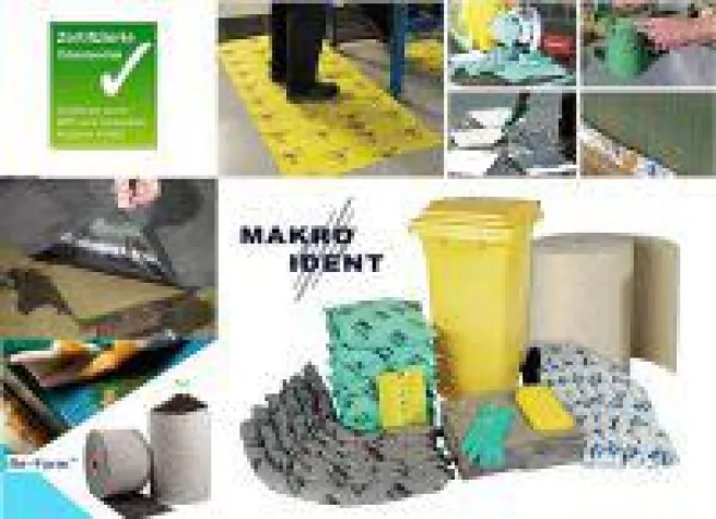 Bild: Hochsaugfähige Ölbindemittel, Chemikalien- und Universalbinder