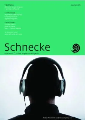 Bild: Schnecke, führende Zeitschrift zum Leben mit CI und Hörgerät, erhält modernes Layout und Online-Ausgabe