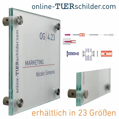 Bild: Einzigartige Türschilder als Visitenkarte – Maßgeschneiderte Lösungen für einen bleibenden ersten Eindruck